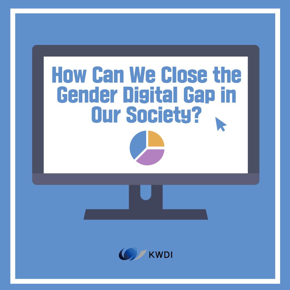 [Card News] How Can We Close the Gender Digital Gap in Our Society?