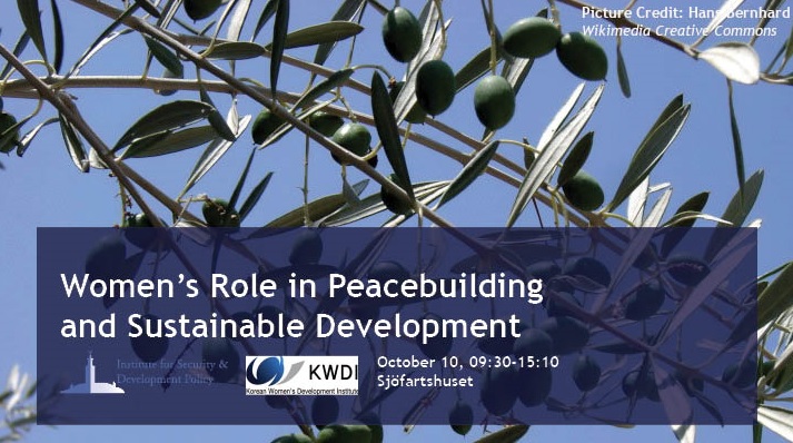 Women's Role in Peacebuilding and Sustainable Development